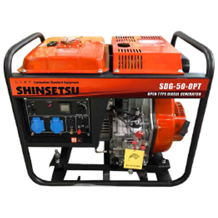 Shinsetsu SDG-50-0PT Diesel Generator 5kW | Shinsetsu by KHM Megatools Corp. Shinsetsu SDG-50-0PT Diesel Generator 5kW | Shinsetsu by KHM Megatools Corp.